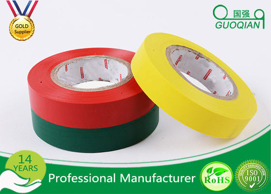 中国 多着色されたポリ塩化ビニール電気テープ耐熱性アクリルのAdesive サプライヤー
