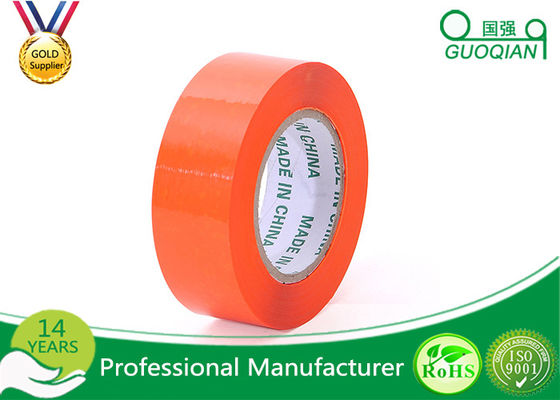 中国 カスタマイズされたBoppはオレンジ パッキング テープを密封するカートンのための包装テープを着色しました サプライヤー