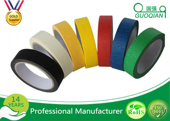 中国 多彩な低のシリコーンの接着剤によって着色される保護テープは残余なしで留まります サプライヤー
